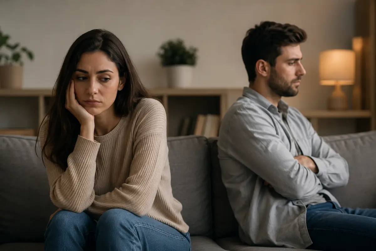 Pareja con personalidad evitativa